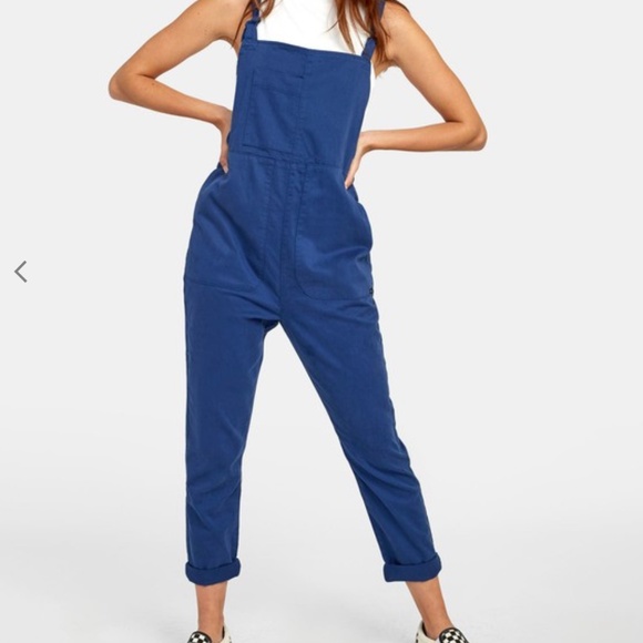 NEW RVCA Kane Overall Size Med NWT - Picture 2 of 4